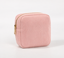 Small Pink Textured Pouch