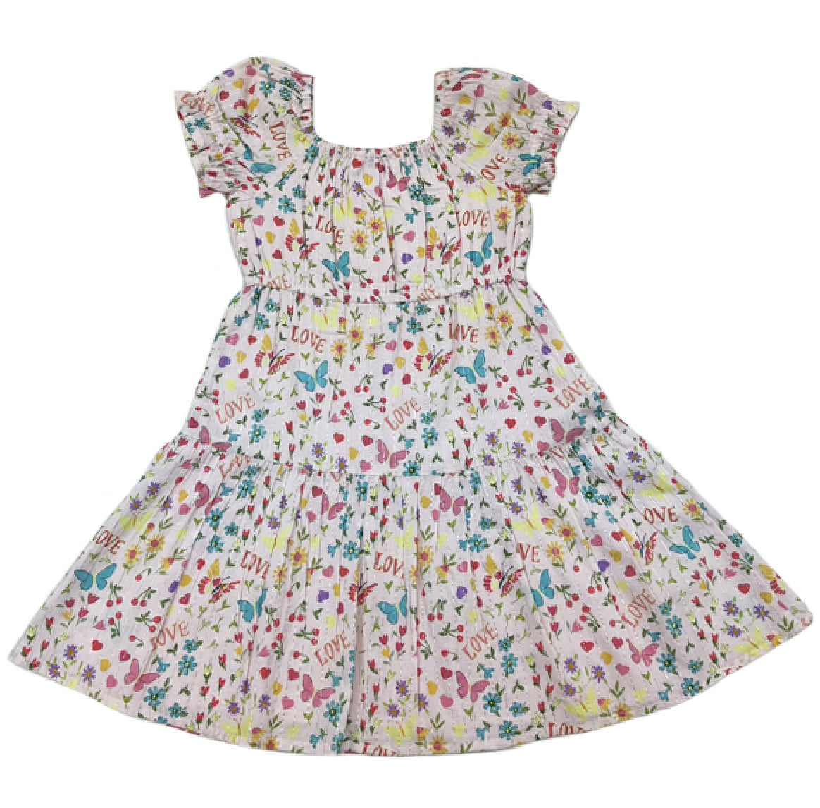 Love Butterfly Girls Joy Dress