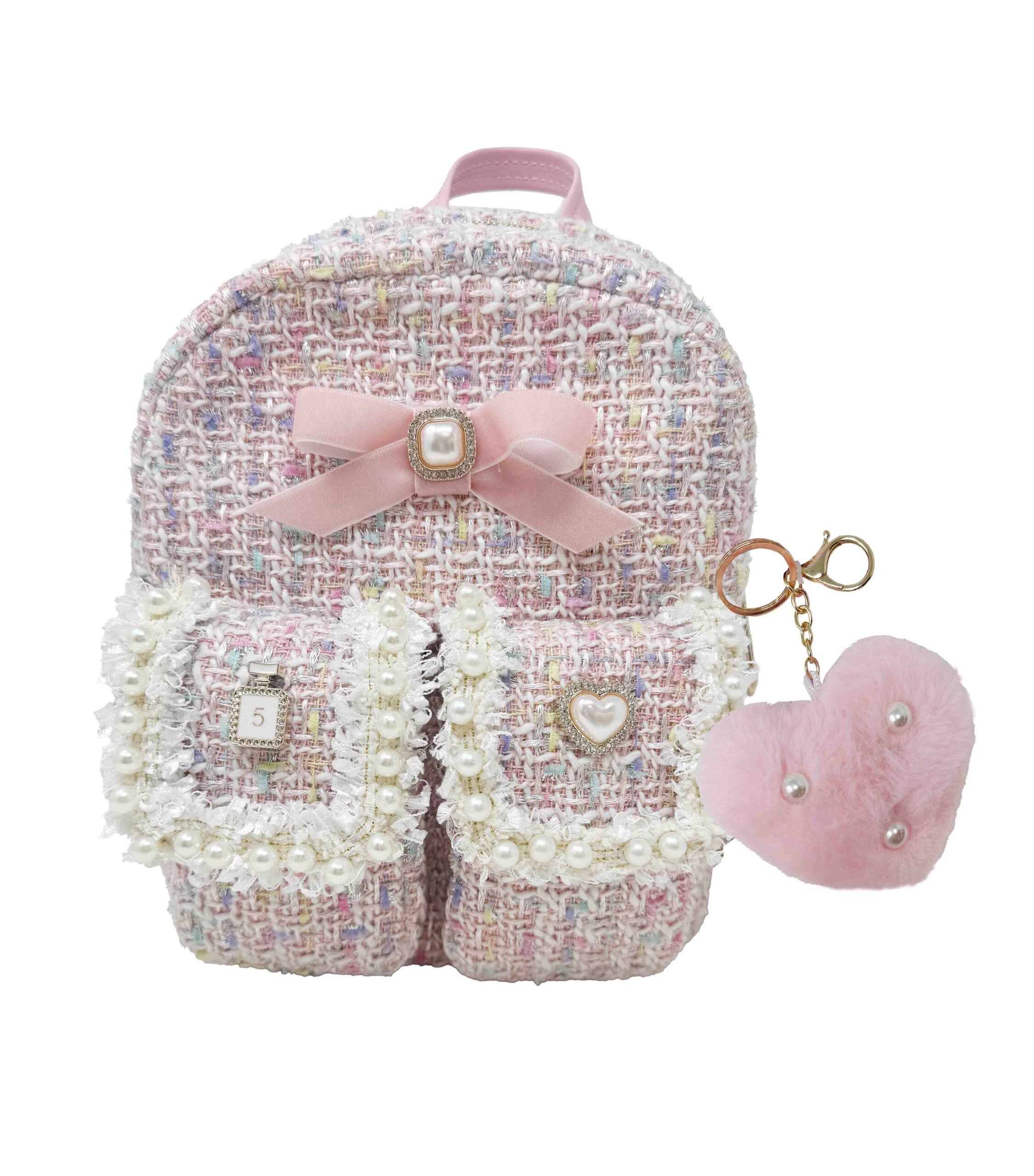 Stylish Mini Backpack - Pink