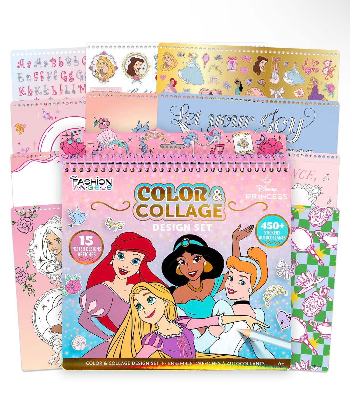 Disney Princess Color & Collage Portfolio