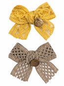 Crochet Halo Bows