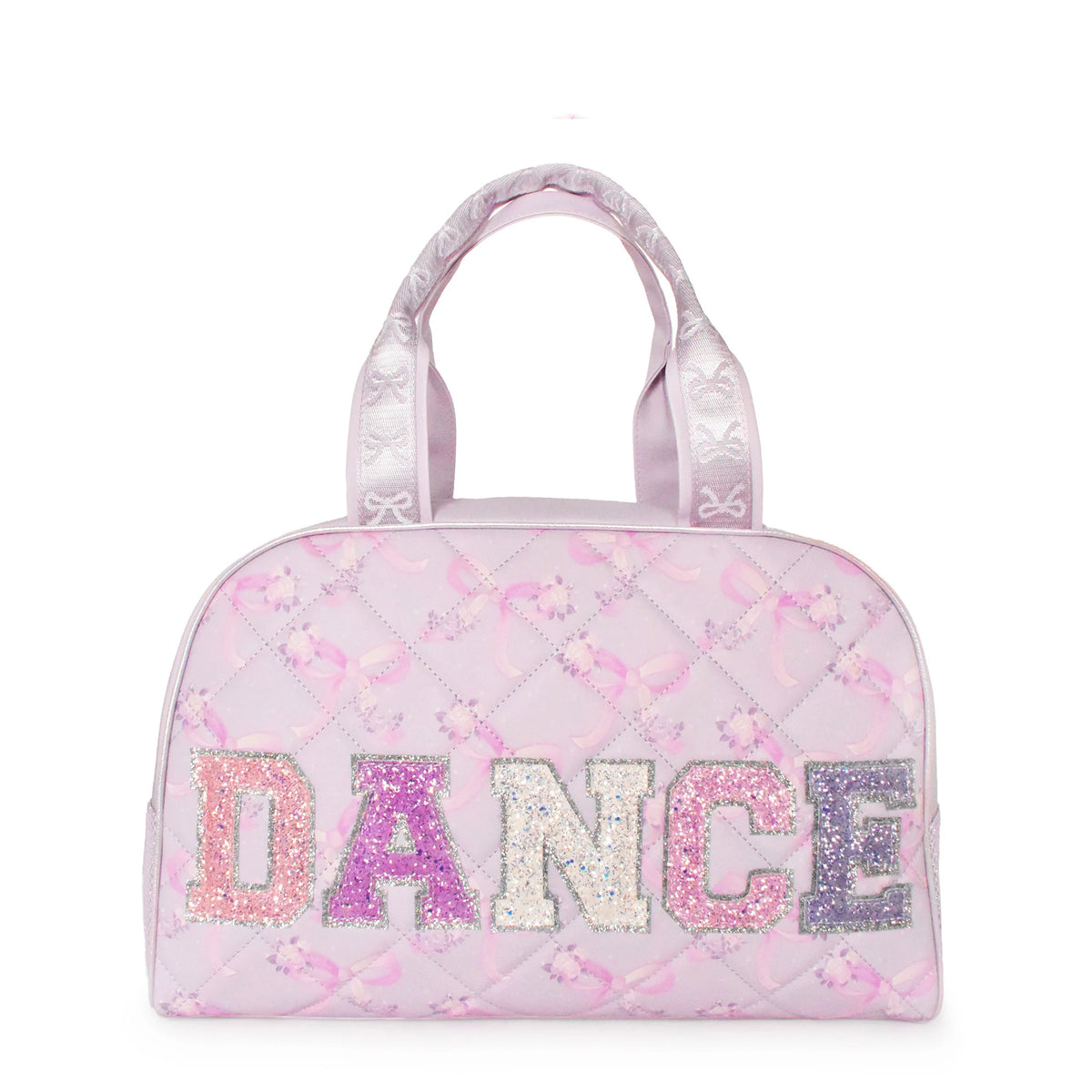 Dance Floral Bow Print Duffel Bag