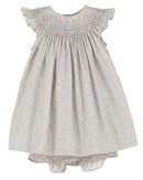 Floral Print Smock Bishop