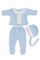 Pastel Blue Knit Set