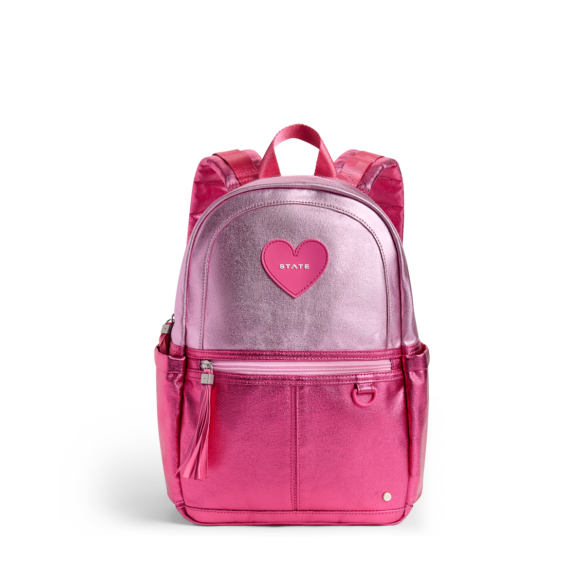 Pink/Hot Pink Colorblock Mini Backpack