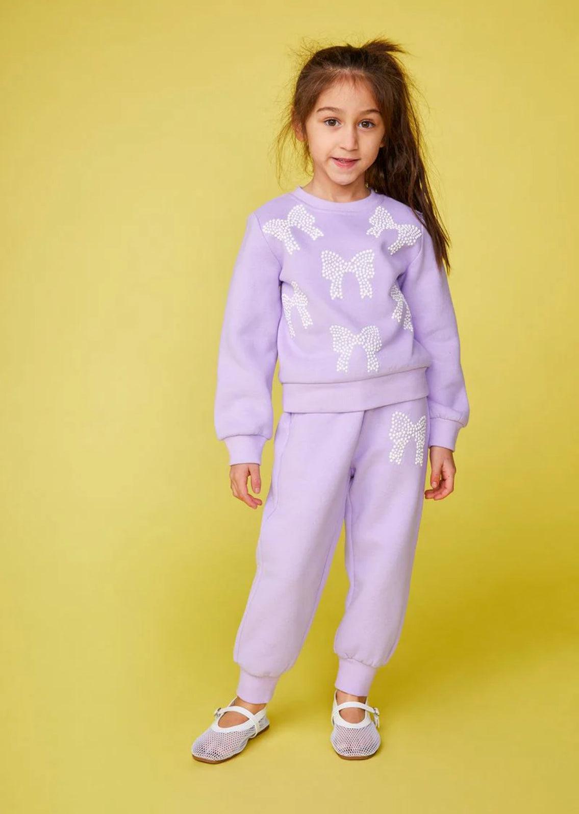 Alice Pearl Bow Sweatsuit
