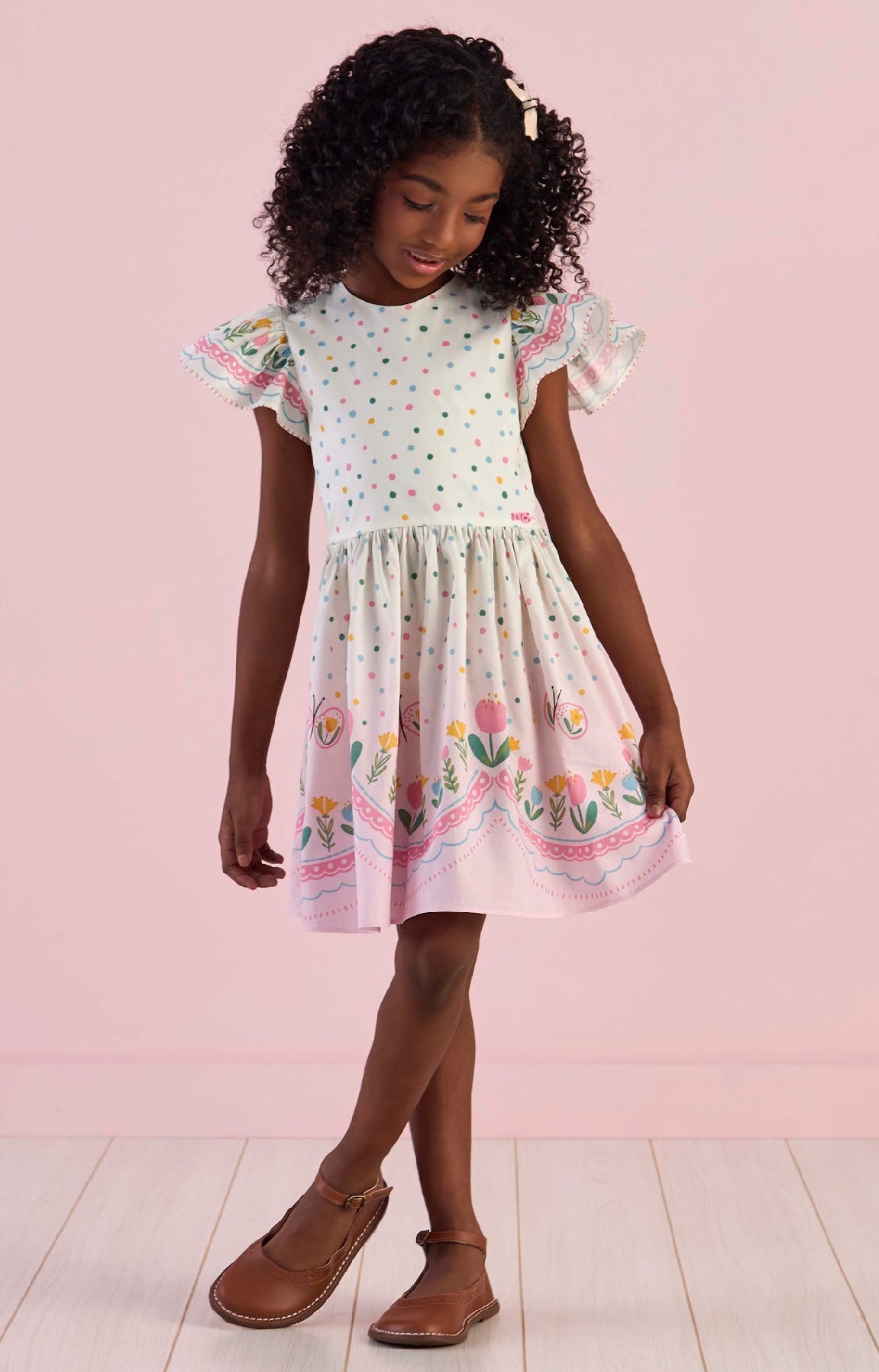 Dots Printed Dress