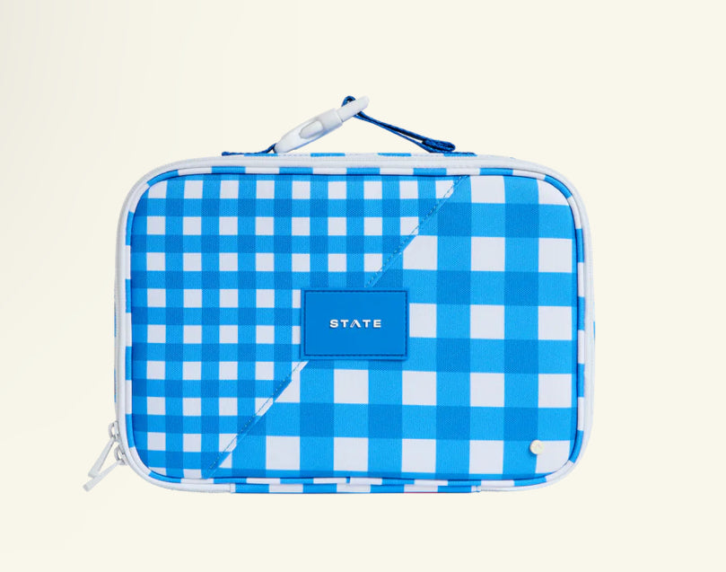 Gingham Lunch Box