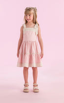 Pink & Beige Dress
