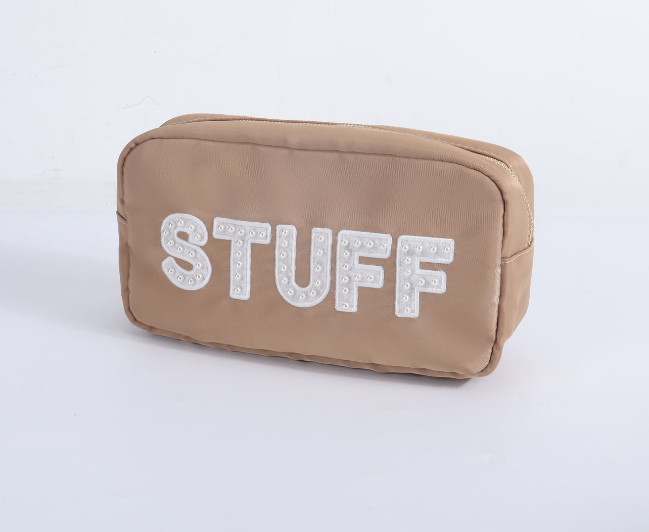 Tan Beauty Pouch