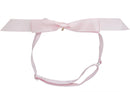 Matilda Satin Wrap - Powder Pink