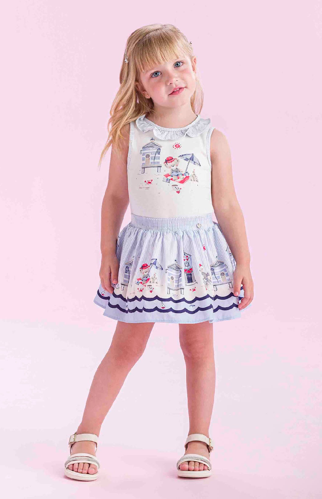 Beauty Blue Bear Set