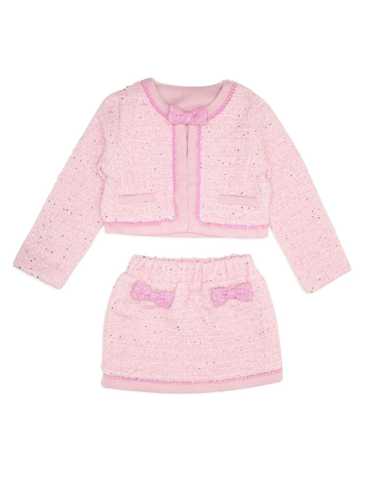 Caroline Sequin Bow Set