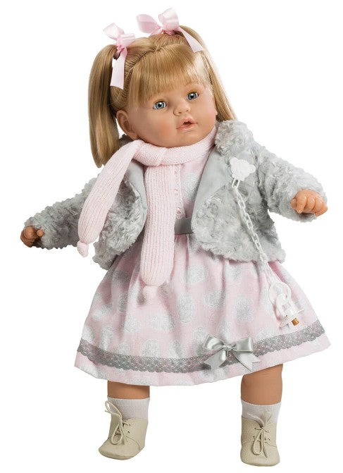 Muñeca Llorona Gris