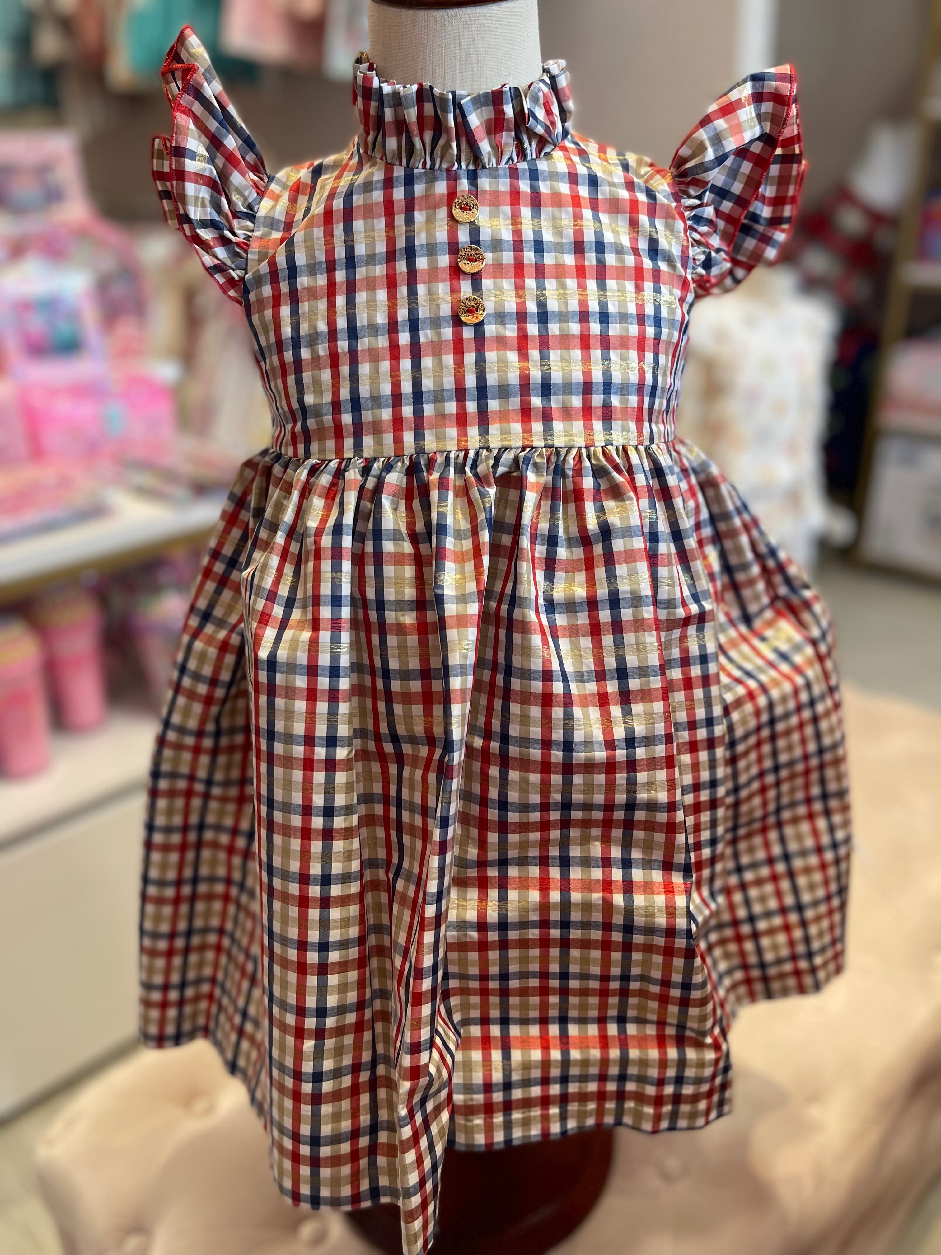 Mini Squares Girl Dress