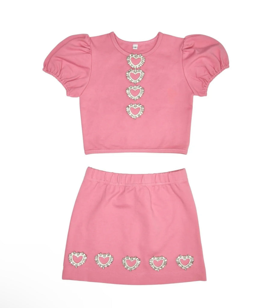 Manhattan Hearts Puff Sleeve Set