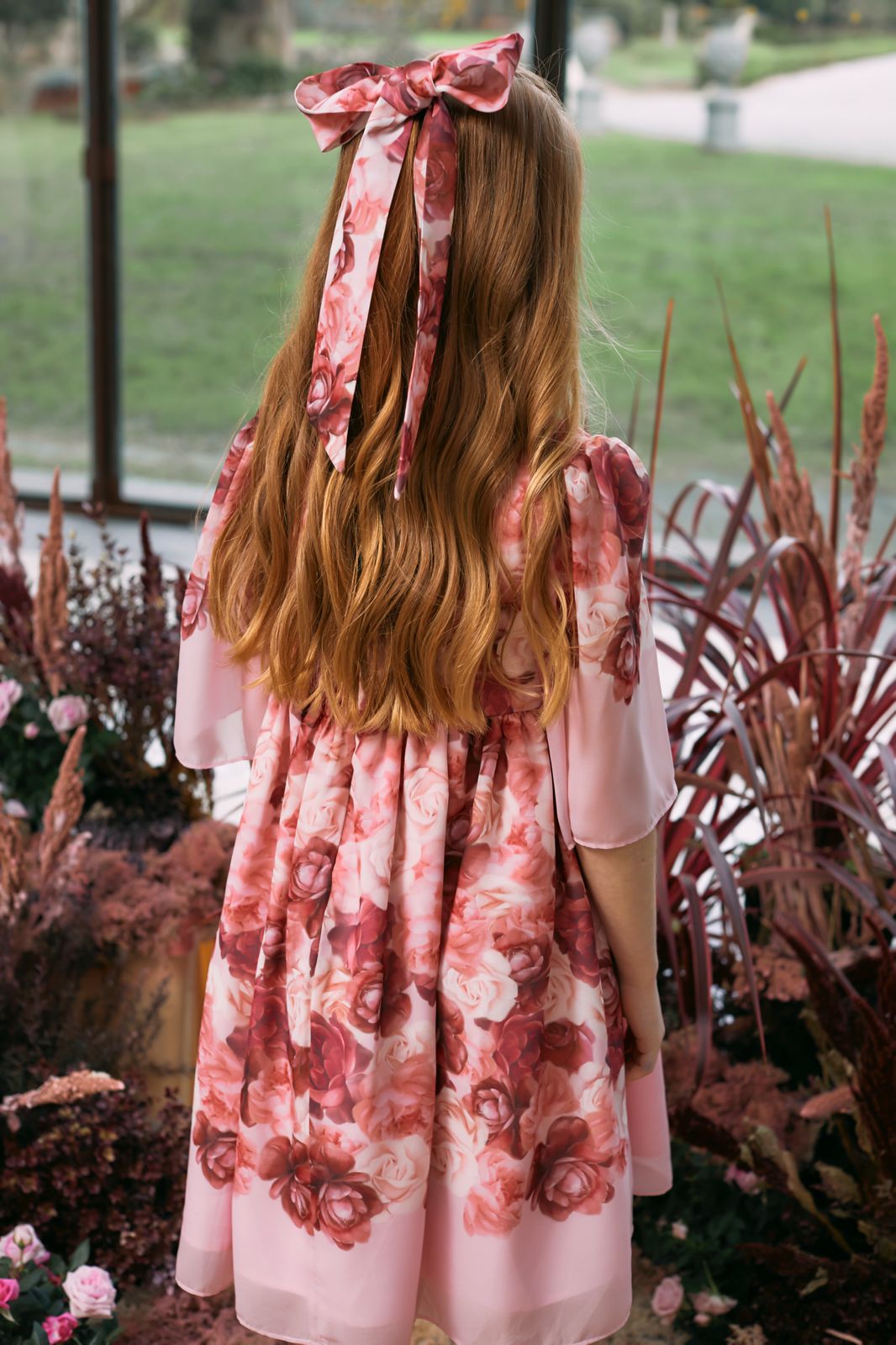 Roses Print Dress