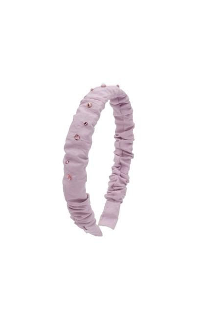 Crinkle Headband Light Pink