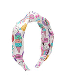 Print Headband - Pink