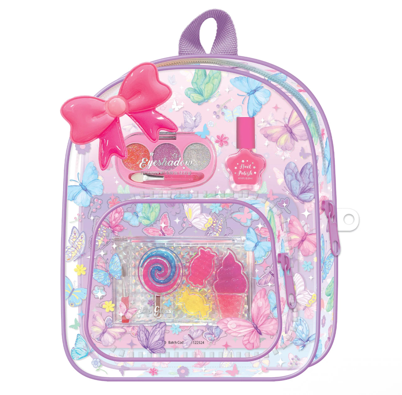 Fashionable Mini Beauty Backpack Tie Dye Butterfly