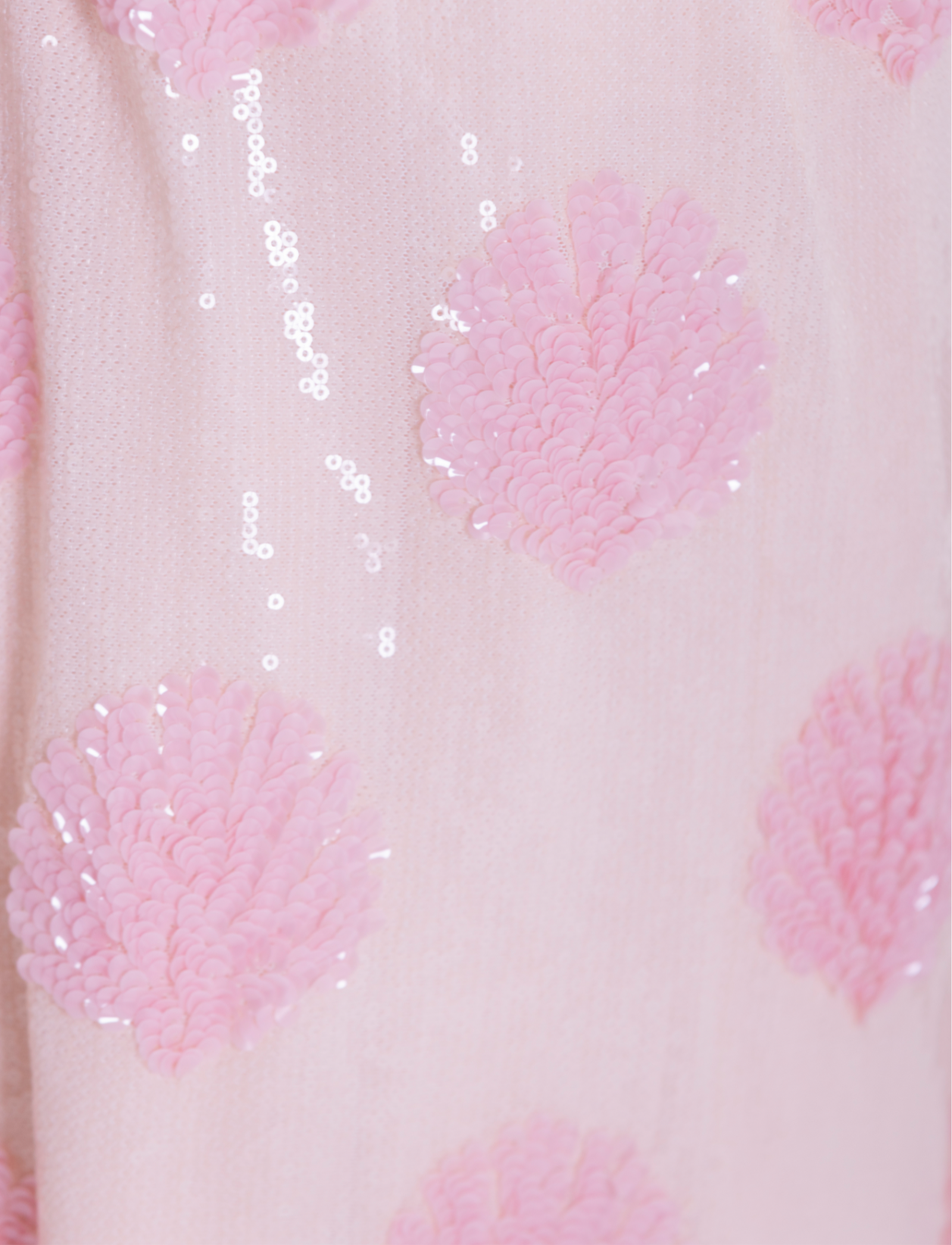 Pink Sequins Dress