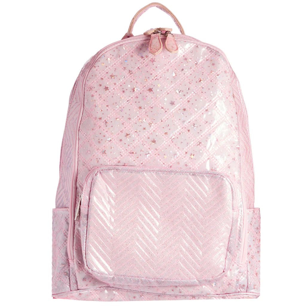 Pink Jelly Star Backpack