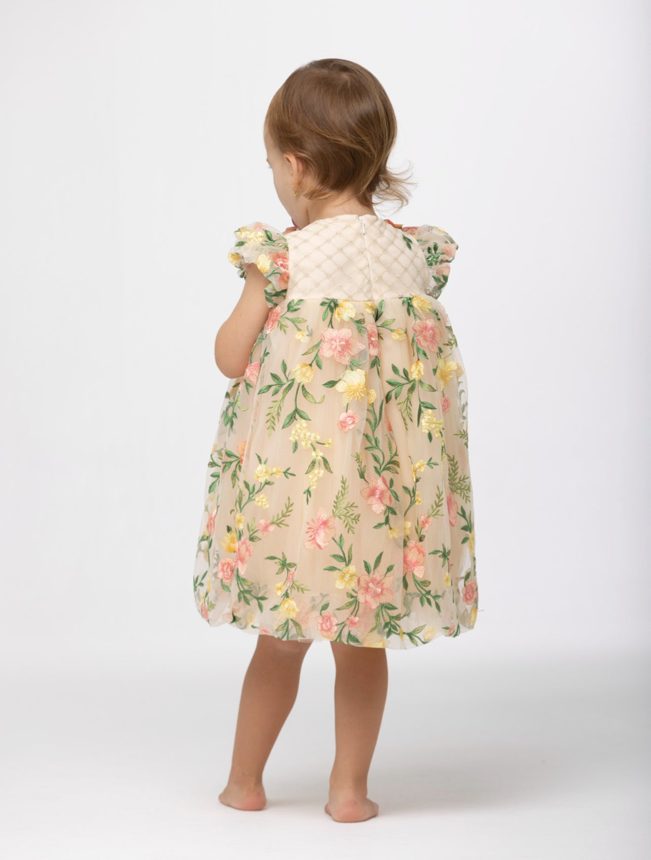 Flowers In Color Baby Dress