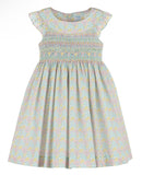 Floral Festival Smock Dress
