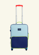 Logan Carry-On Suitcase Navy Neon