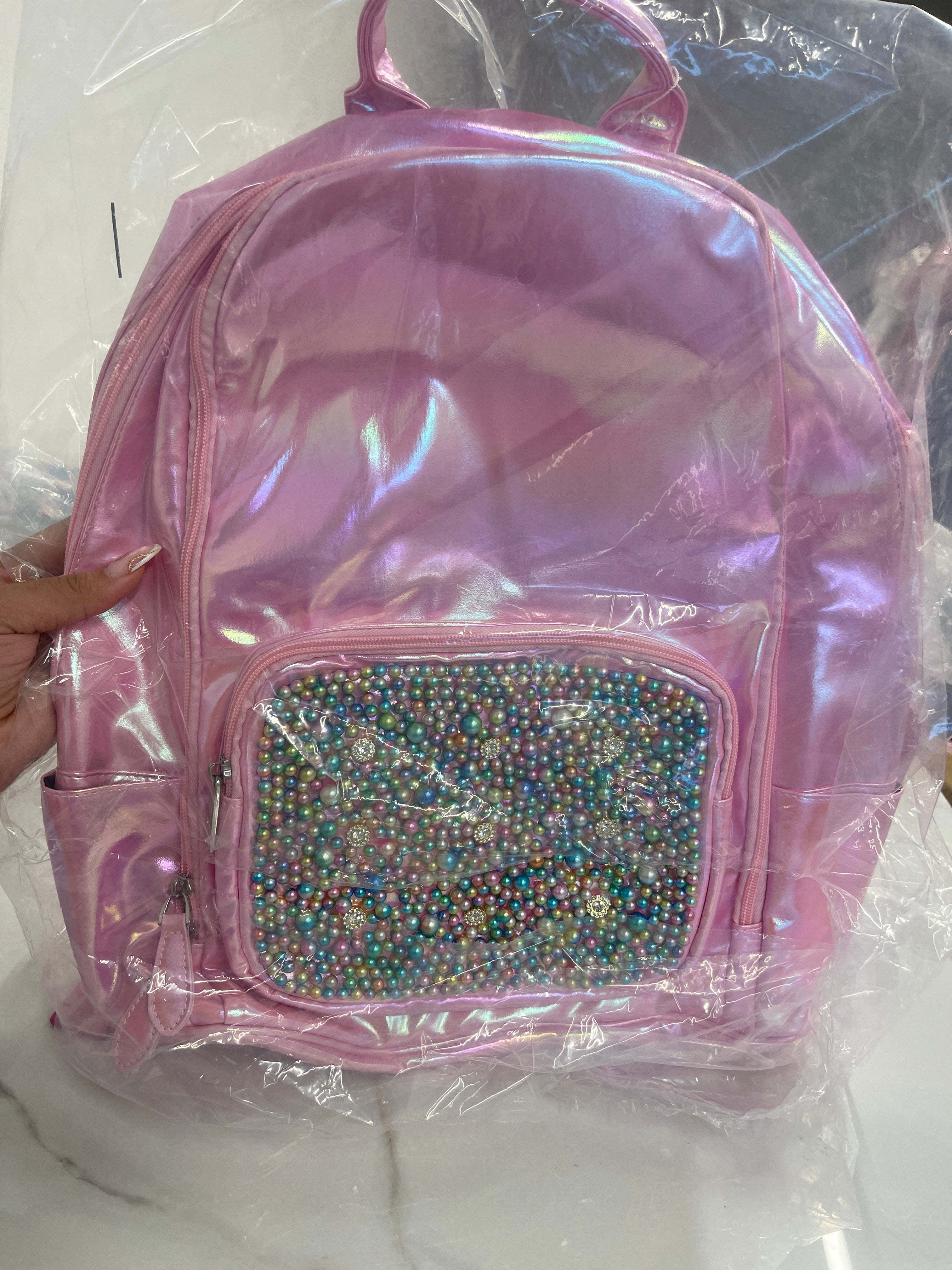 Pink Pearls Backpack