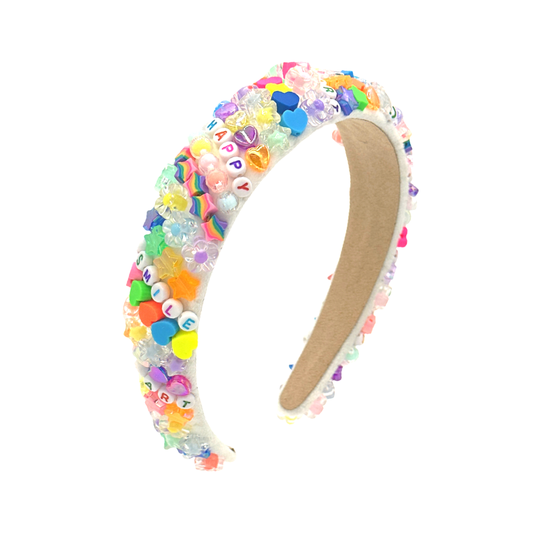 3D Fun Charms Headband Clear