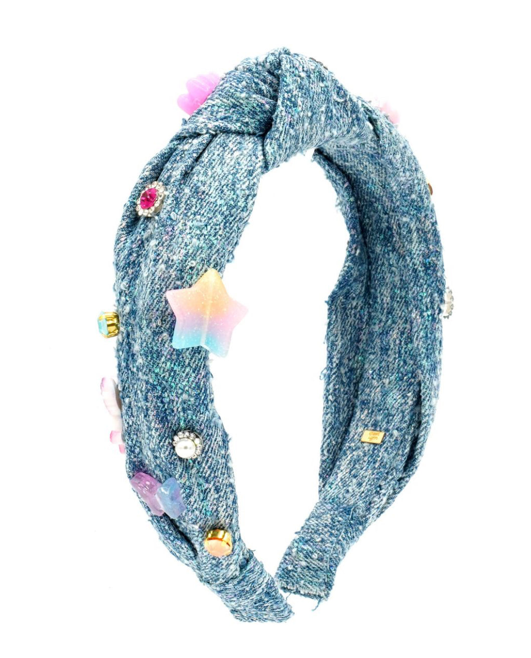 Denim & Charms Headband