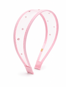 Beauty Mesh Headband - Light Pink