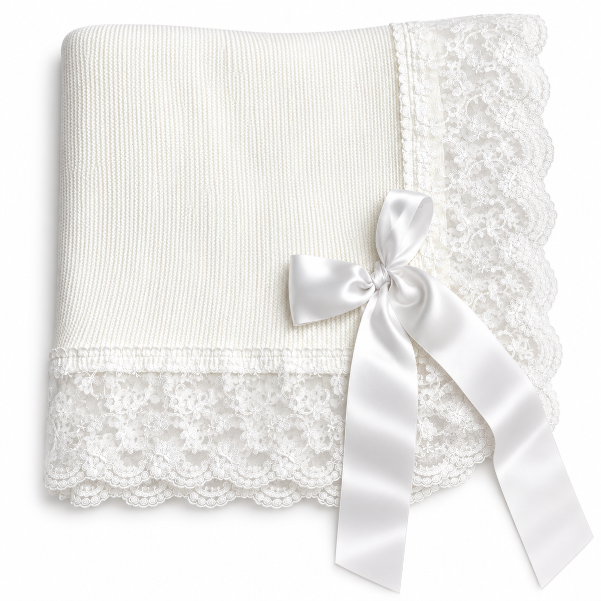 White Lace Blanket