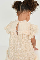 Gemma Sequin Lace Baby Dress