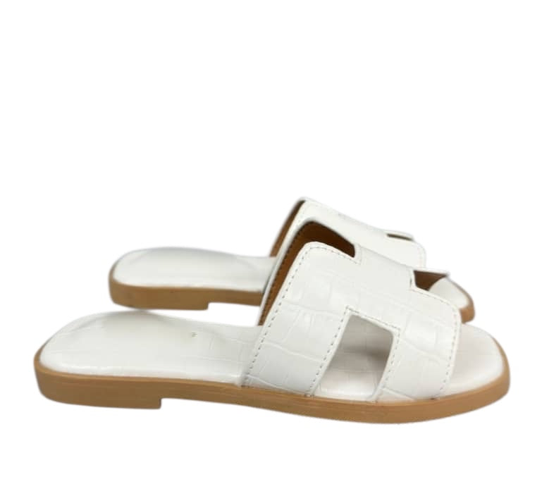 Off White Beauty Sandals