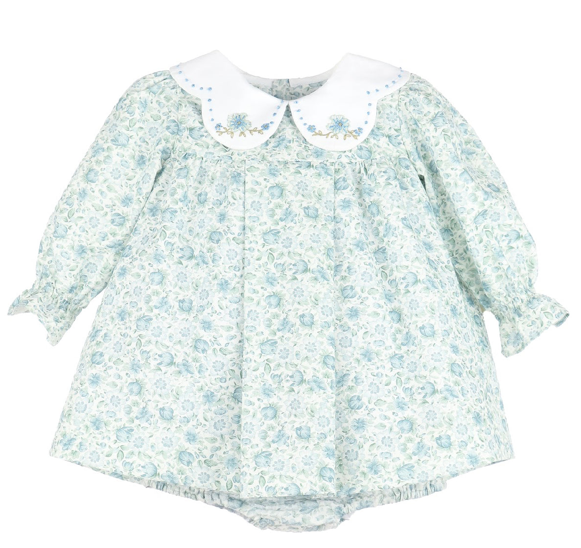 Perennial Blooms Baby Girl Dress