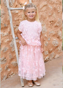 Michelle Embroidered 3D Bud Set