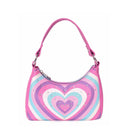 Heart - Raspberry Crossbody