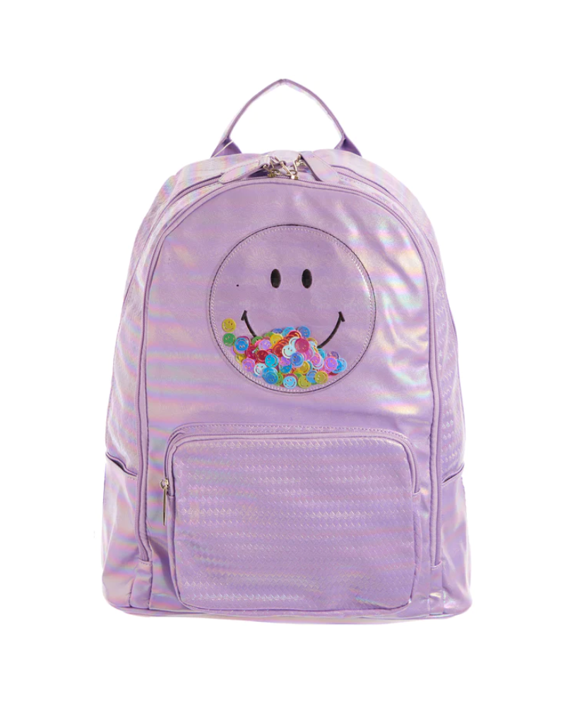 Happy Face Lila Backpack