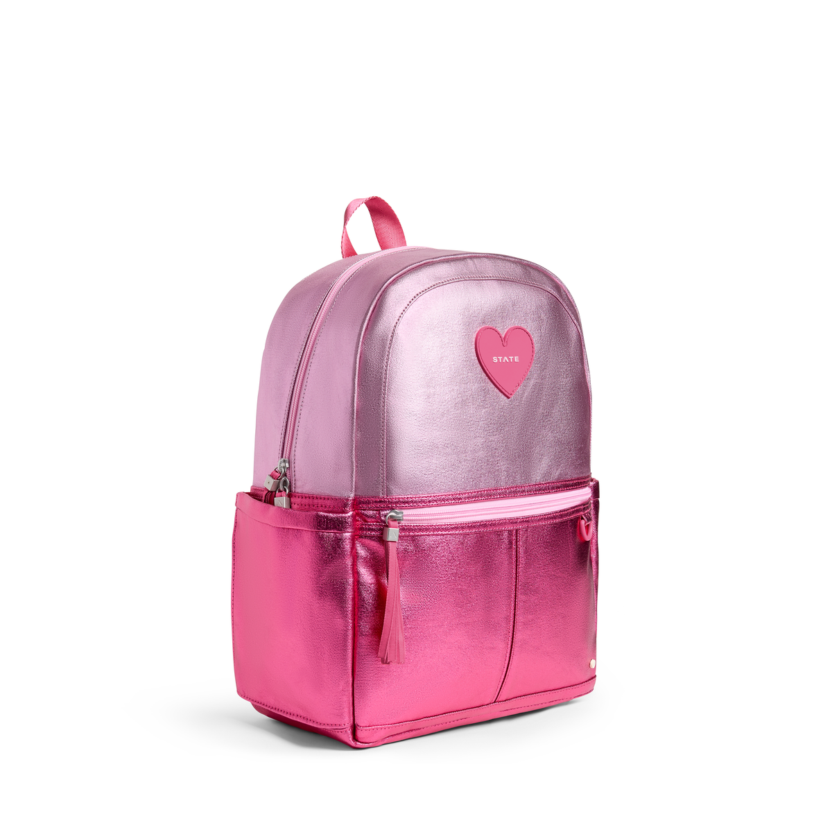 Pink/Hot Pink Colorblock Kane Backpack