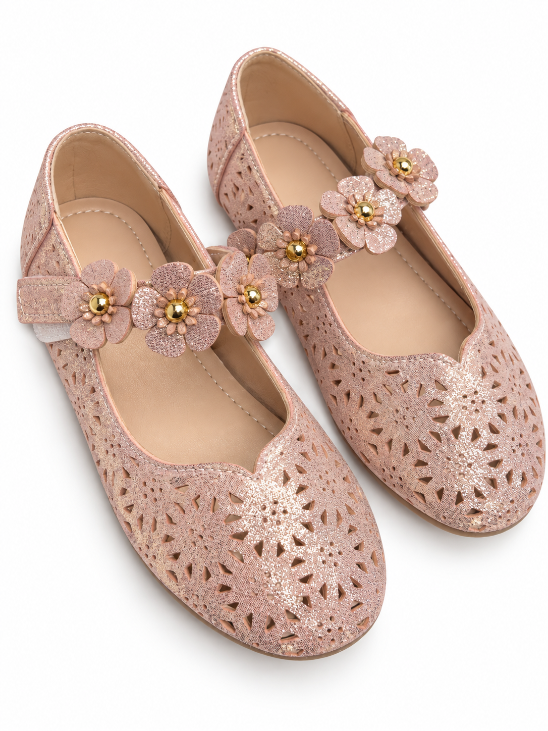 Pink With Flowers Ballerina