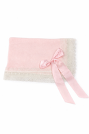 Pink With A Big Bow Blanket