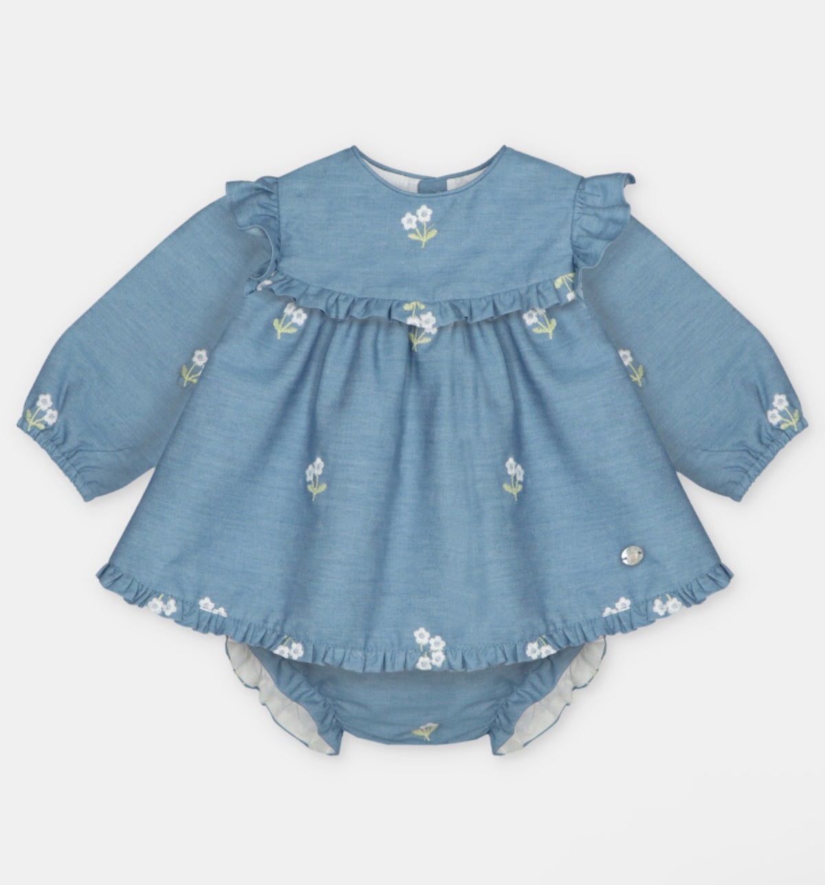Denim Flor Baby Girl Dress
