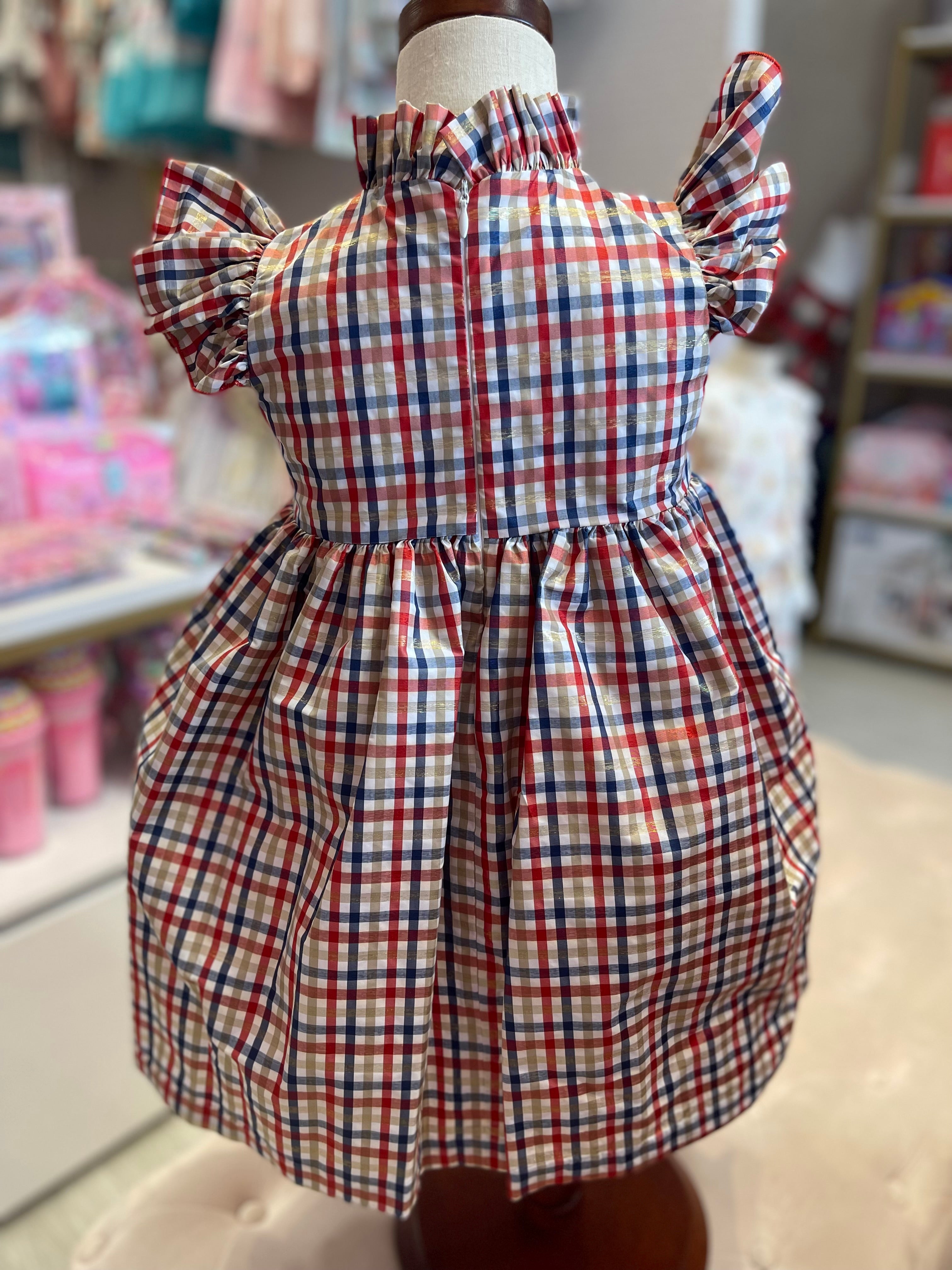 Mini Squares Girl Dress