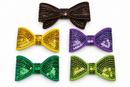 Glittery Sequin Bow Hair 1pc