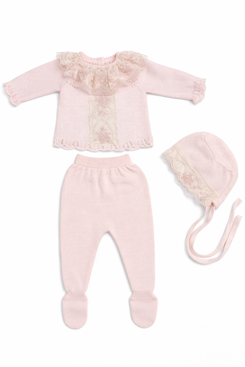 Light Pink Newborn Beauty Set