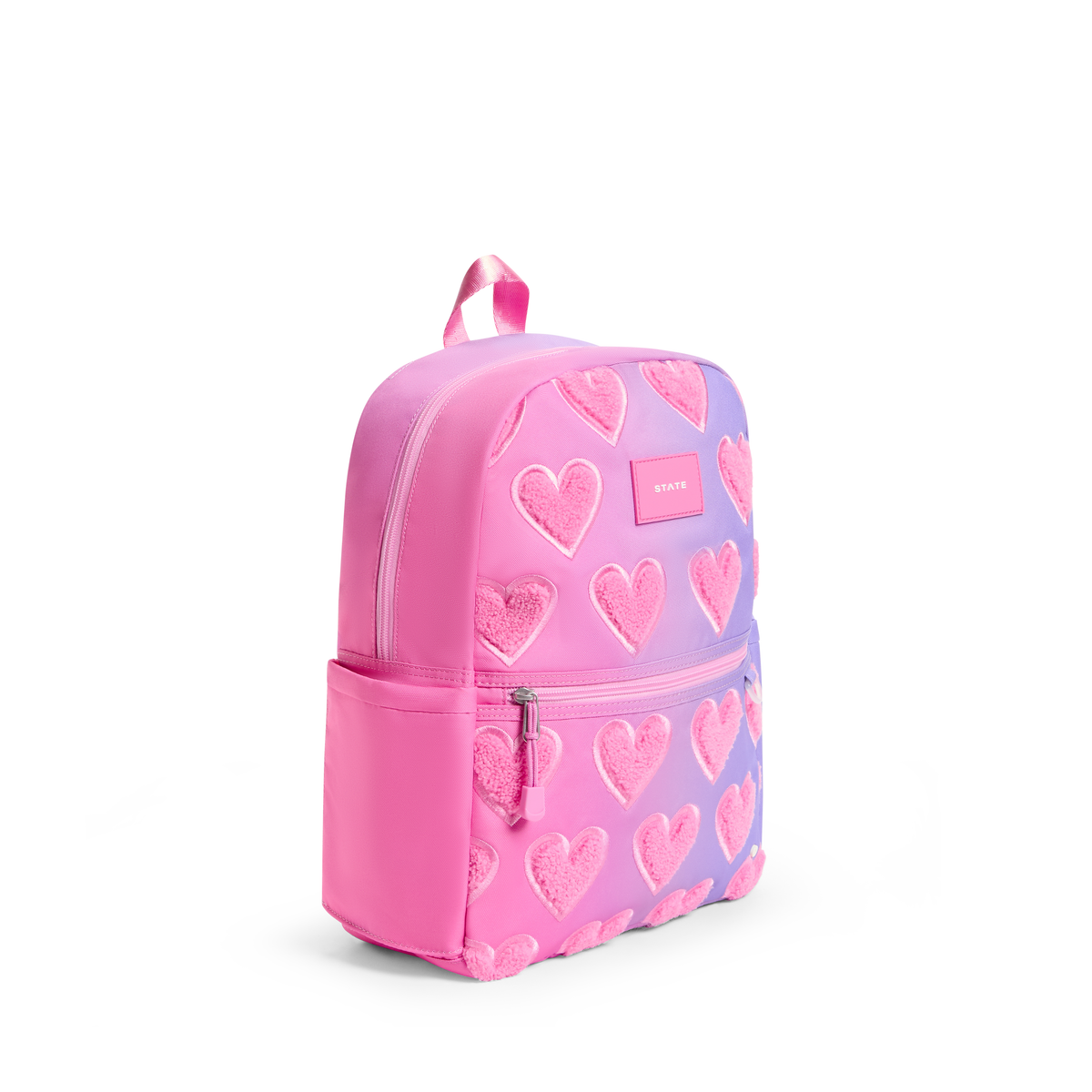 Kane Backpack Ombré Fuzzy Hearts