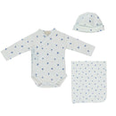 Noah Newborn Set - Overall, Hat & Blanket