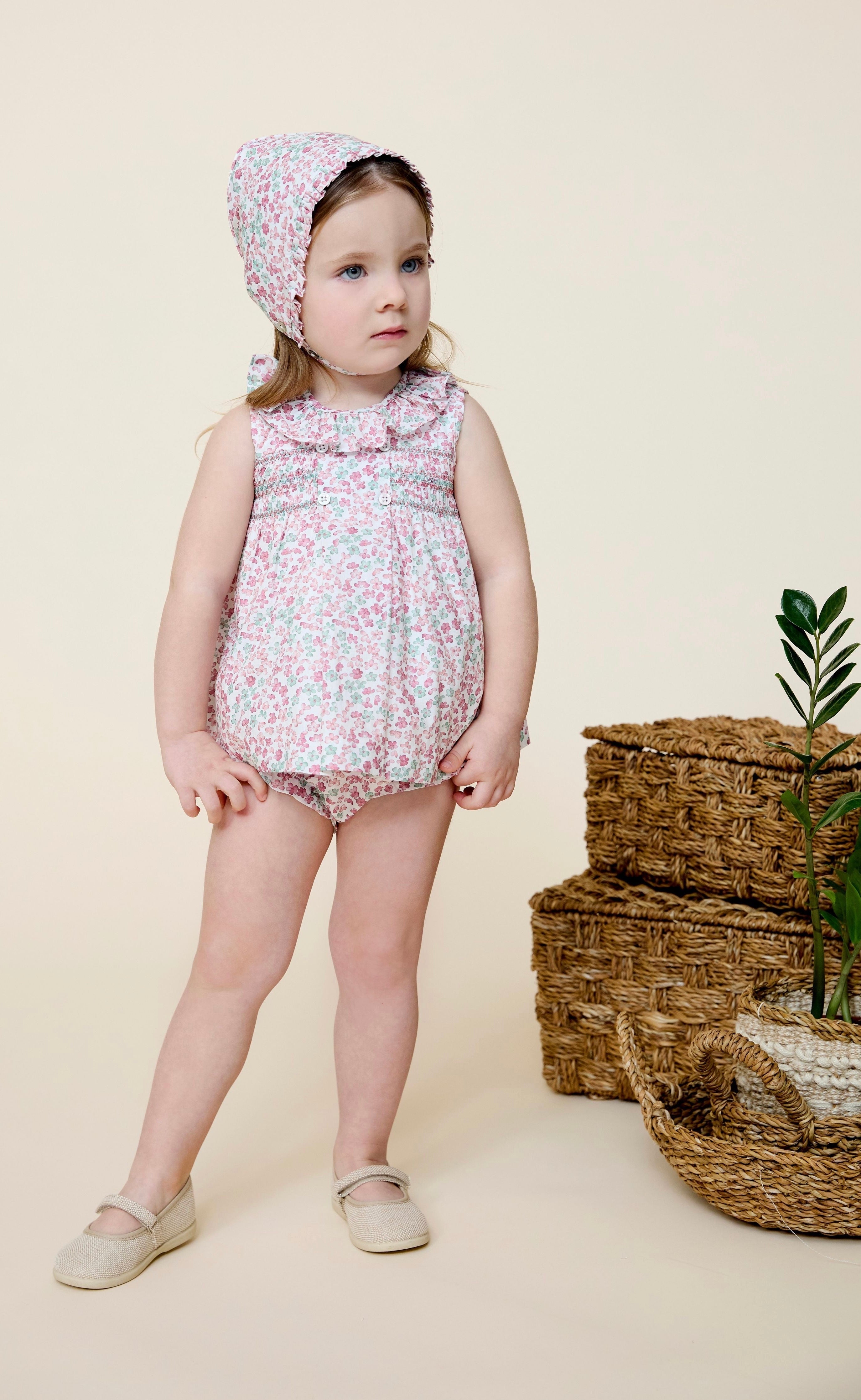 Beautiful Garden Baby Girl Set